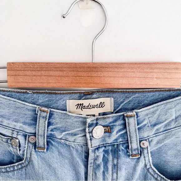 Madewell The Perfect Vintage Wide-Leg Crop Jean Light Wash - Picture 4 of 10